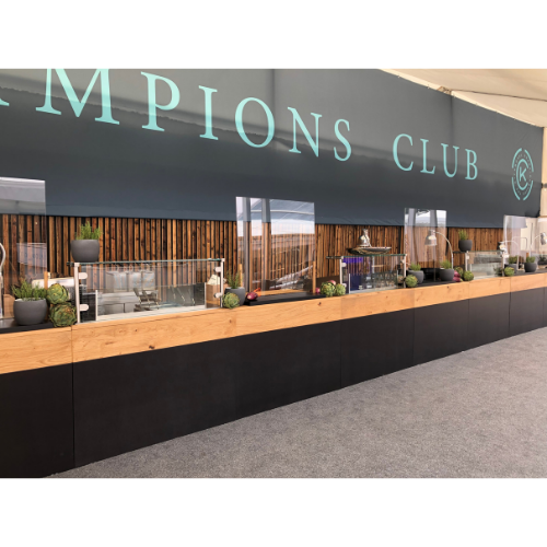 Buffetelement Alpin schwarz/Wildeiche 100