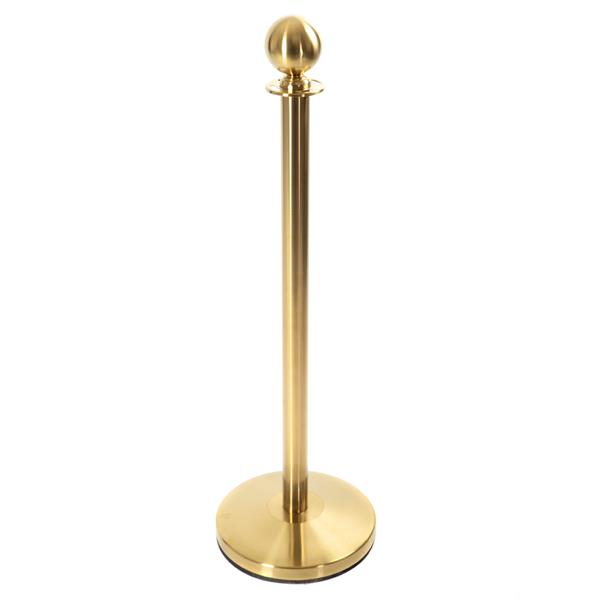 Absperrständer Kugel goldenes Design