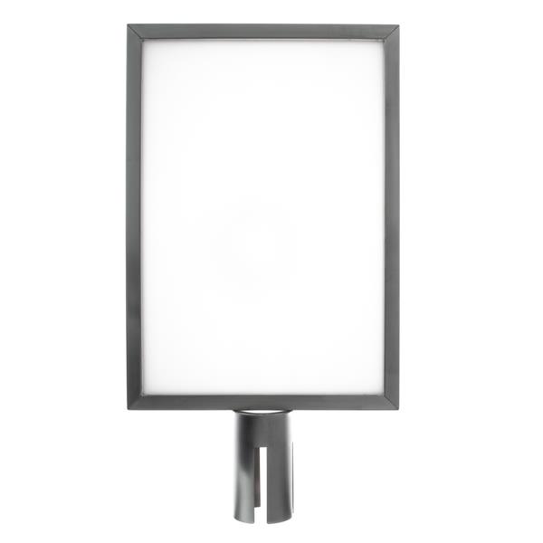 Infoständer schwarz DIN A4