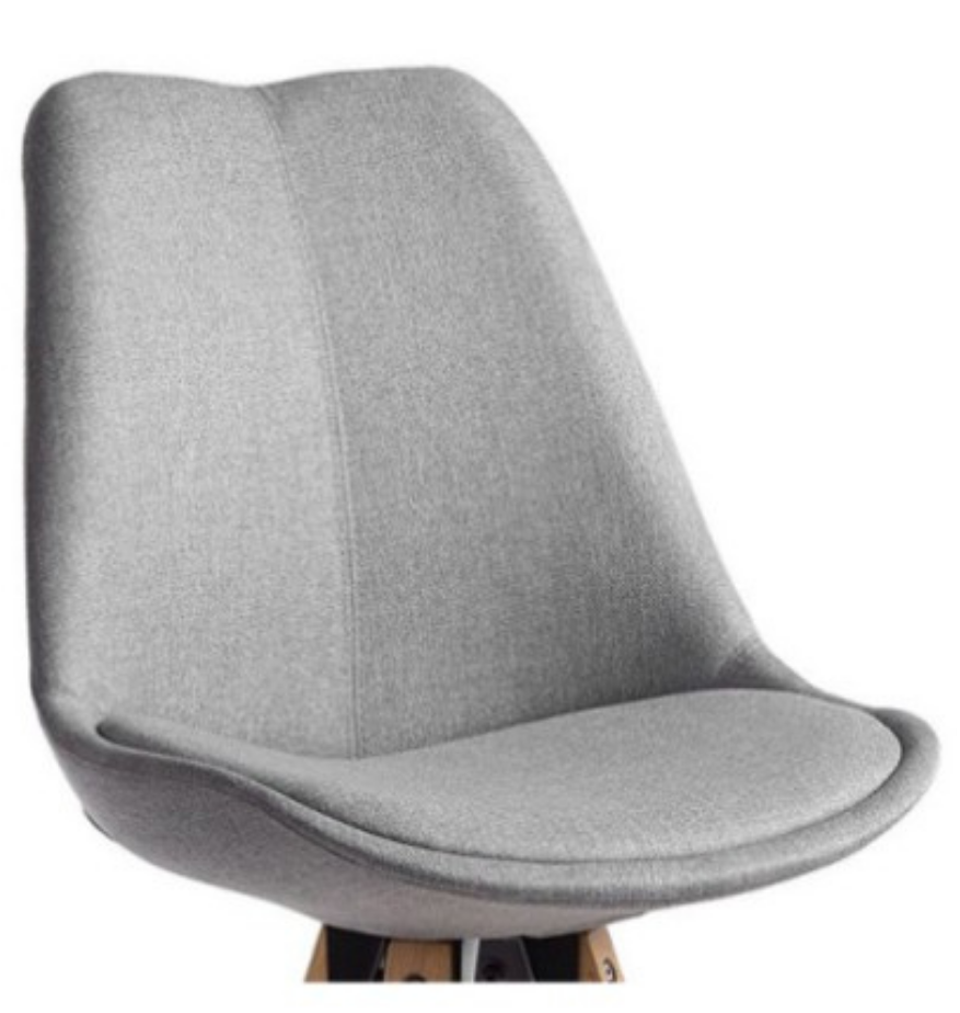 Barhocker Alpin Webstoff grau