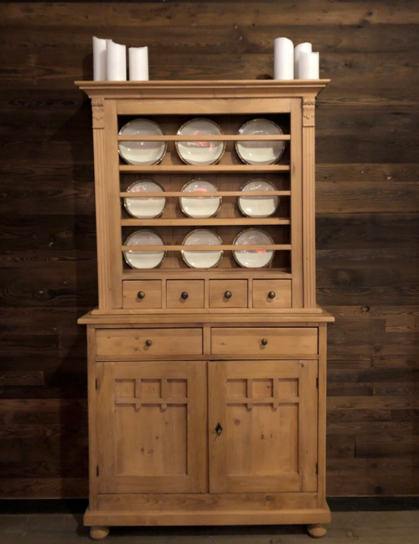 Bauernschrank-/ Buffet antik