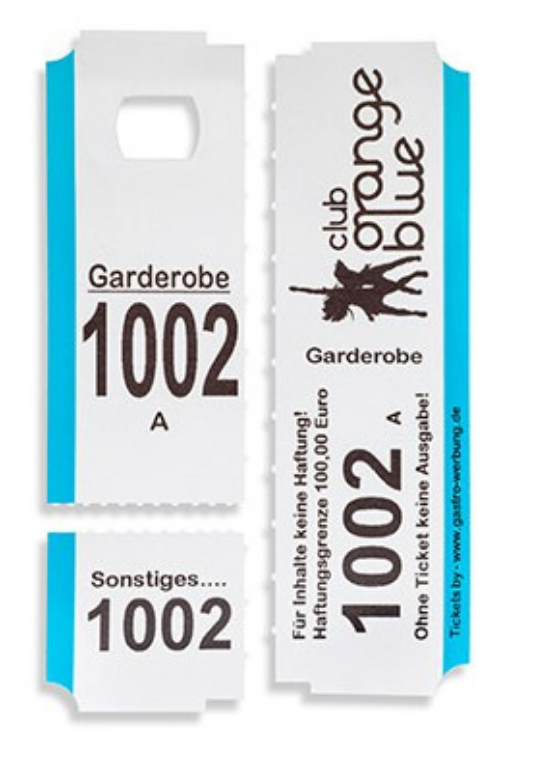 Kleidermarken aus Papier