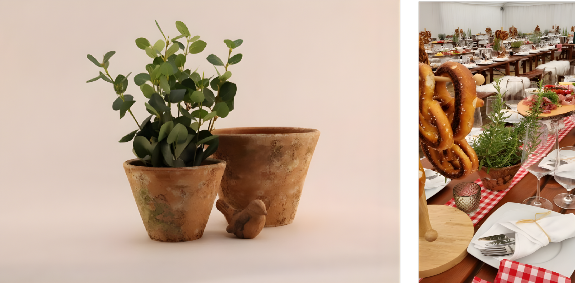 Harztopf mit div. Echtkräutern