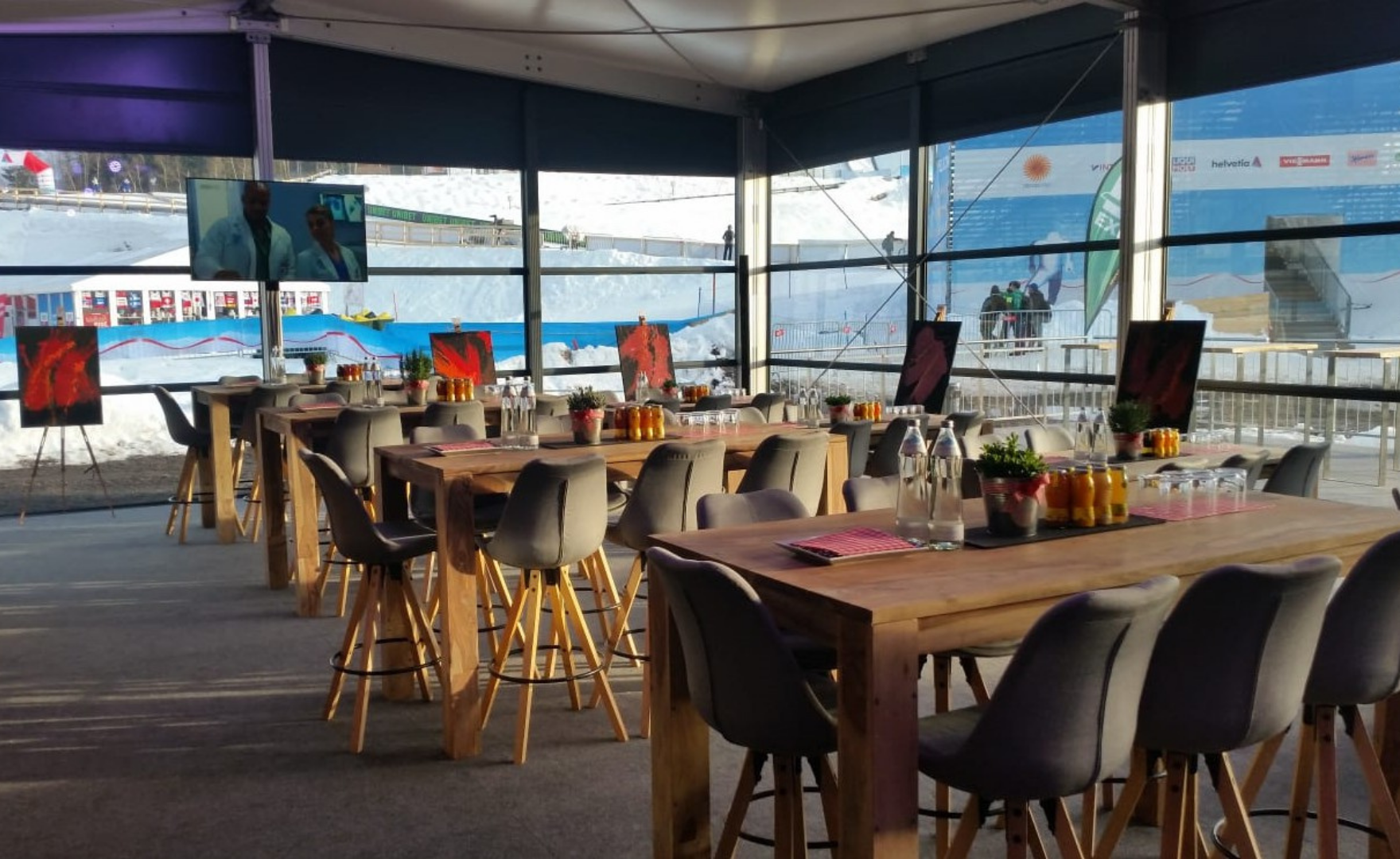 Wintersport- Von Ruhpolding über Kitzbühel nach Cortina