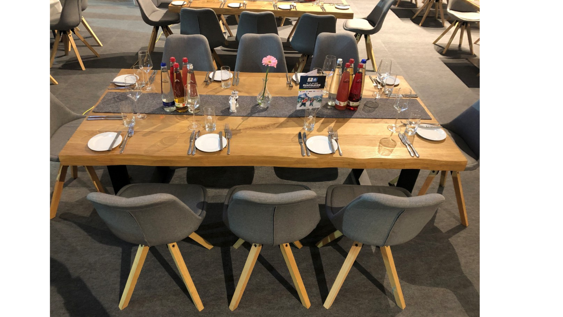 Tischläufer Merinofilz  195 cm