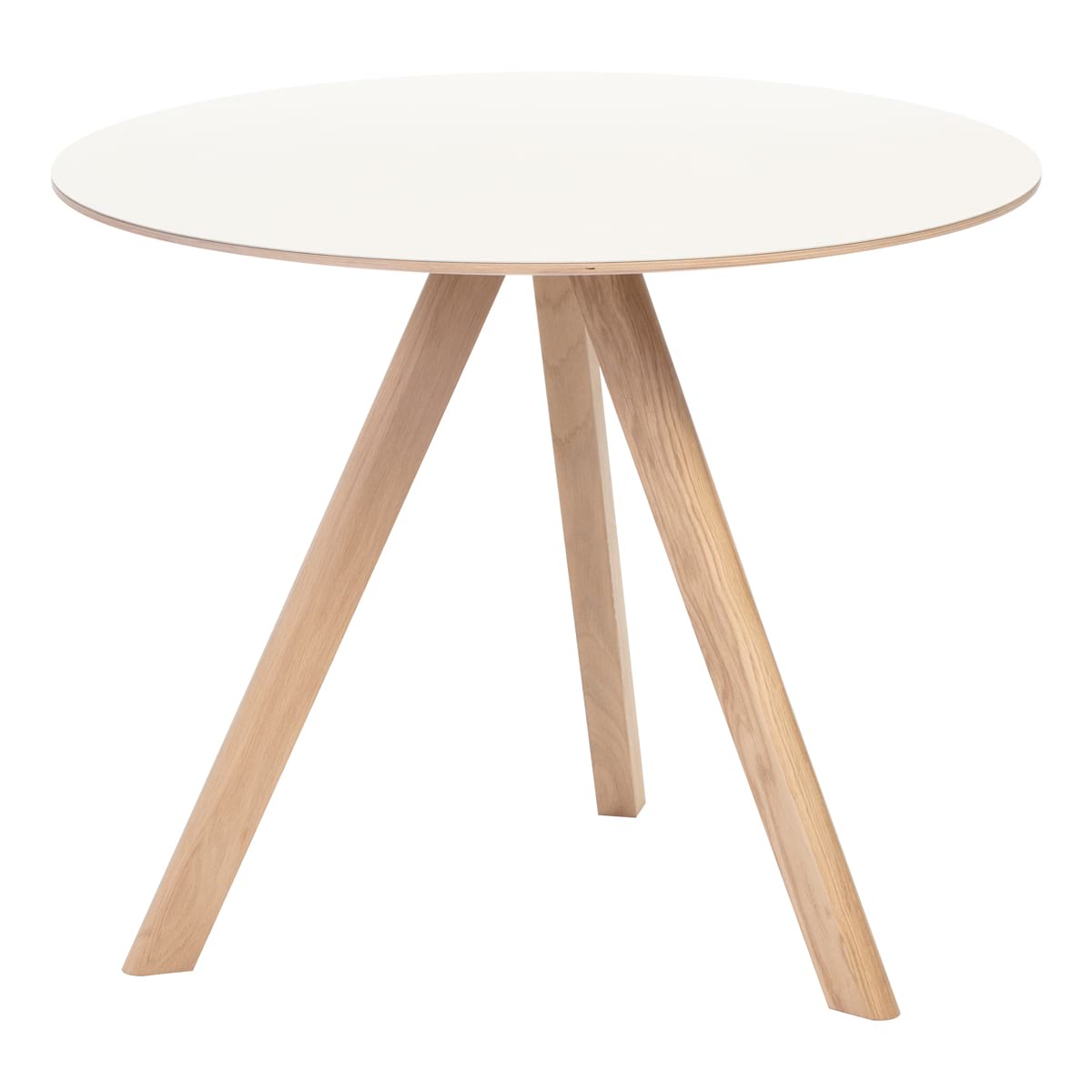 Kaffeehaustisch Kopenhagen, weiß, rund, 60cm